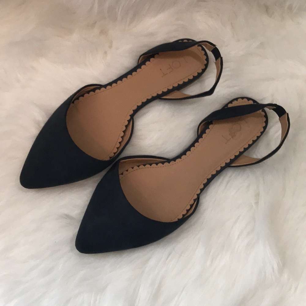 8.5 blue flats